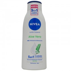 Crème NIVEA lait corps aloe vera peau sèche 400 ml
