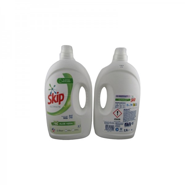 Lessive SKIP liquide Aloe verra 50 doses 2.5 L