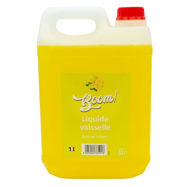 Liquide vaisselle BOOM citron 5 L
