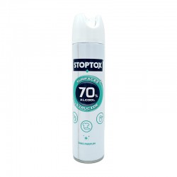 Désinfectant surfaces STOPTOX aérosol 70% d'alcool 300 ml