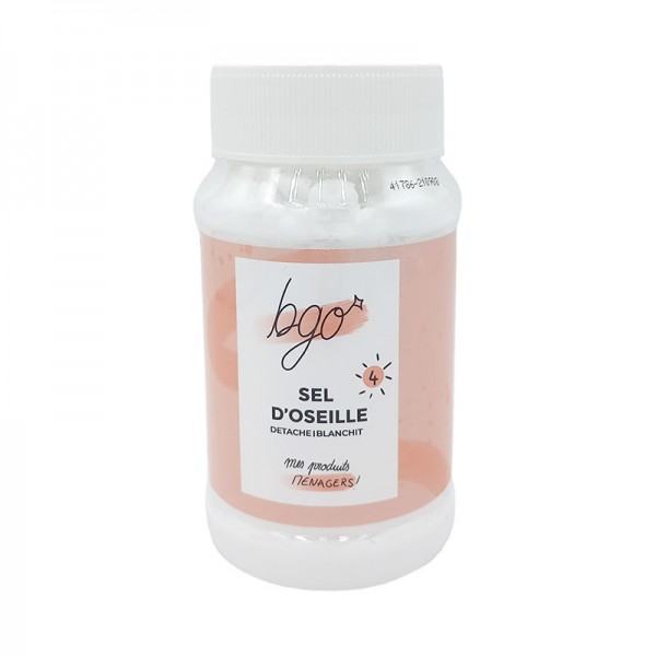 Sel d'oseille BGO certifié ECOCERT 400 g