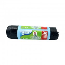 Sacs poubelles BOOM poignée coulissante 30L X20 Sacs poubelles BOOM poignée coulissante 30L X20