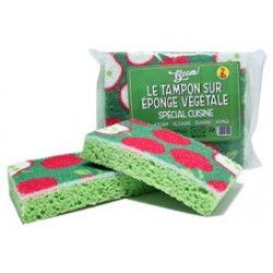 Tampons sur éponge végétale BOOM cuisine X2