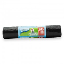Sacs poubelles BOOM poignée coulissante 130L X10