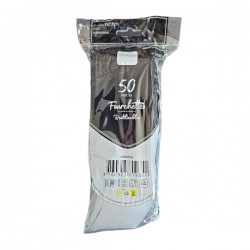 Fourchettes RIMON plastique transparents réutilisables X50