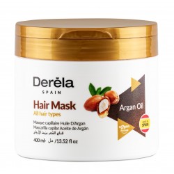 MASQUE CAPILLAIRE HUILE D'ARGAN 400 ML DERELA