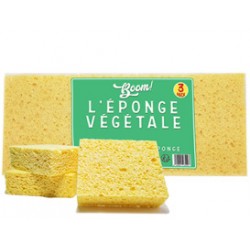 Eponges végétales BOOM X3