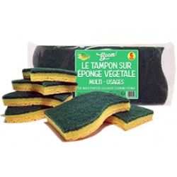 Tampons sur éponge BOOM multi-usages X6