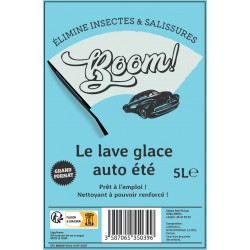 Lave-glaces voiture BOOM été bleu 5 L