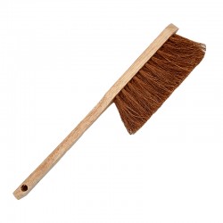 Balayette coco manche long bois