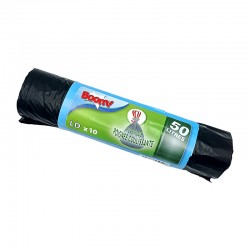 Sacs poubelles BOOM poignée coulissante 50L X10