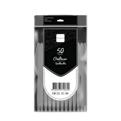 Couteaux RIMON plastique transparents réutilisables X50