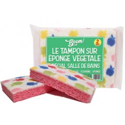 Tampons éponge BOOM salle de bains X2