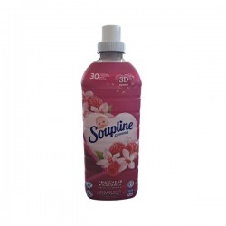 SOUPLINE Adoucissant 45D 0,95L Notes De Fruits Rouges & Jasmin Nl.Fr.