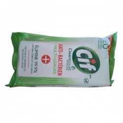 CIF Lingettes 120Pcs Anti-Bacterien 10/2025 Fr.