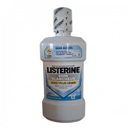 LISTERINE BDB 500ml Soin Blancheur Fr.