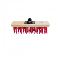 Balai synthetique rouge 32 cm